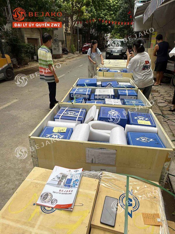 Hình ảnh kho hàng Bejako Việt Nam - Vòng Bi Bạc Đạn ZWZ - Công Ty TNHH Bejako Việt Nam